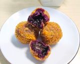 Foto langkah ke 5 dari resep Bola Ubi Ungu Lumer.