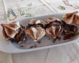 Foto del paso 5 de la receta: Merengues con chocolate rellenos de dulce de leche