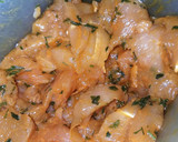 Foto del paso 1 de la receta: Chícharos con Pavo Adobado