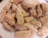 Foto del paso 2 de la receta: Nuggets de pollo crocantes 😋💕💕
