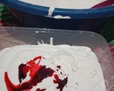 Foto langkah ke 4 dari resep Bolu Kukus Mekar Merah Putih.