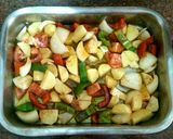 Foto del paso 2 de la receta Caballas con ajo y perejil al horno