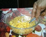 A picture of step 1 of Chana Dal Pakoras.