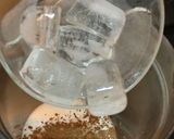 A picture of step 2 of Coffee Chocolate Brownie Mystery Smoothie.