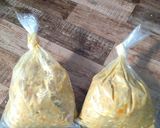 Foto langkah ke 4 dari resep Stik Keju Hati Ayam (Camilan MPASI Menu Lengkap, Tinggi Zatbesi).