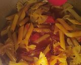 रेड सॉस पास्ता (red sauce pasta recipe in Hindi) रेसिपी चरण 3 फोटो