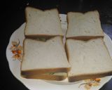 A picture of step 3 of Spinach sandwich.