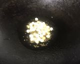 A picture of step 2 of Lemon Rice with leftover rice.