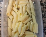 Foto del paso 1 de la receta: Macarrones sin gluten con bacon y champiñones