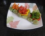 વેજીટેબલ સલાડ(Salad recipe in Gujarati) રેસીપી સ્ટેપ2ફોટો