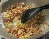Foto langkah ke 3 dari resep Fettuccine Carbonara.
