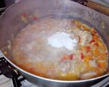 Foto del paso 6 de la receta: Salmón rosado en salsa y vegetales