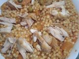 عيش بالدجاج والشحمة 😋😋