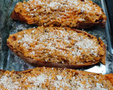 Foto del paso 5 de la receta: Boniatos rellenos de quinoa y queso de cabra