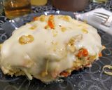 Foto del paso 4 de la receta: Milanesa de pollo con manta de zanahorias y queso Ali