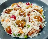 Foto del paso 5 de la receta: Ensalada de arroz con pollo crunchy