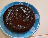Foto langkah ke 7 dari resep Cake Coklat lumer Magic com.