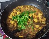 A picture of step 10 of Aloo Gobhi Matar Curry.