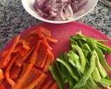 Foto del paso 1 de la receta: Fajitas de carne picada