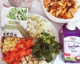 Tárkonyos rókagomba leves recept fázis 1 fotója