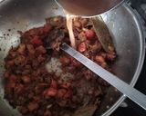 A picture of step 7 of Ghughni Chaat.