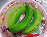 Hình bước làm 1 của món Chuối xanh kho sả