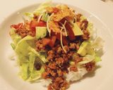 A picture of step 7 of Taco Rice: Local dish from Okinawa, Japan.