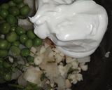 A picture of step 2 of Mayo potato salad.