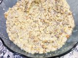 Hamburguesas de garbanzos triturados y lentejas