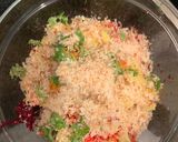 A picture of step 1 of Beetroot and carrot Cutlets made by me 😊.