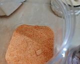 Hình bước làm 1 của món Pha muối dùng cho rang muối