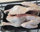 A picture of step 1 of California Farm Whole Turkey Goulash and Chili.