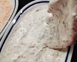 Zöldfűszeres tejföl kabátban sült sertés karaj mozzarellával recept fázis 4 fotója
