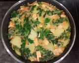 Foto langkah ke 4 dari resep Omelet Sayur.