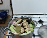 Foto del paso 1 de la receta: Arroz al horno con verduras, soja y miel