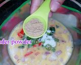 A picture of step 2 of Bread Omelette.