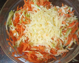 Foto del paso 1 de la receta: Hamburguesas de calabacín, zanahoria y queso