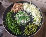 A picture of step 1 of Chicken fried rice.