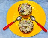 A picture of step 3 of Creamy fruits salad.