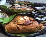 Foto langkah ke 5 dari resep Pepes ikan salem bakar smoki smoki.
