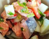 Foto del paso 3 de la receta: Ceviche de salmón