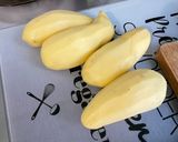 Une image de l'étape 1 de Sauté de porc aux pommes de terre, ananas et trévise.