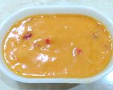Foto langkah ke 6 dari resep Sorbet Mangga Topping Strawberry.