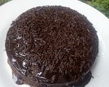 Foto langkah ke 7 dari resep Brownies moist kukus chocolatos (tanpa mixer).