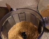 A picture of step 1 of Biscoff fudge.