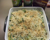 Foto del paso 3 de la receta: Gratín de patatas con espinacas y calabacines