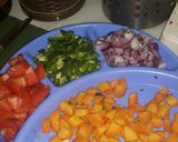 A picture of step 1 of Lazy Sunday Hearty Potato/Matoke Stew.