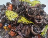 Foto langkah ke 7 dari resep Cumi Tinta Hitam.