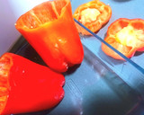 Foto del paso 1 de la receta: Pimientos rellenos de carne con salsa bechamel