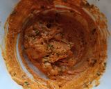 A picture of step 1 of Sattu Flour Maru Bhajiya.